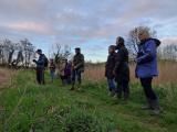dawn chorus walkers on the Little Ouse fens on 3rd May
