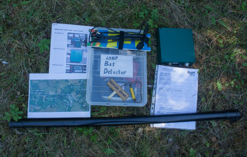 Bat detector components