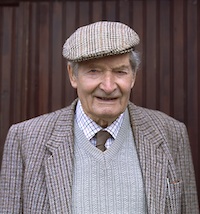 Mr Roly Farr of Garboldisham, contributor to our oral history recording project