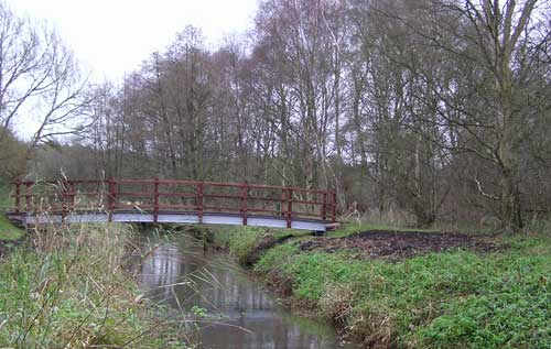The new bridge over the Little Ouse